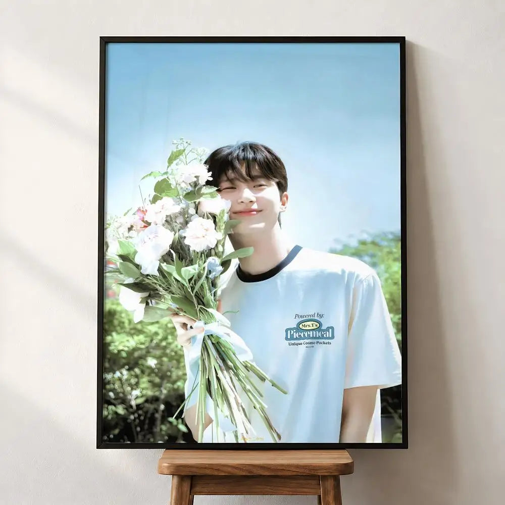 Byeon Woo Seok K-drama poster for aesthetic wall decor, HSF Marketplace K-culture merch