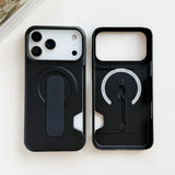 Magnetic card holder kickstand case for iPhone 17 Pro Max by HSF Marketplace