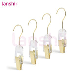 Lanshii Acrylic Hair Extension & Wig Clips – Durable Hangers for Salon & Home Hair Storage and Organization
