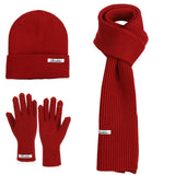 Women’s winter warm knitted hat, scarf and gloves set by HSF Marketplace