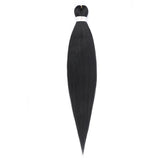Pre-stretched Braids Hair Professional Itch Free Hot Water Setting Synthetic Fiber Ombre Yaki Texture Braid Hair Extensions