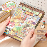 3D sticker book for DIY Chinese ancient town scrapbook, Sticker Therapy by HSF Marketplace