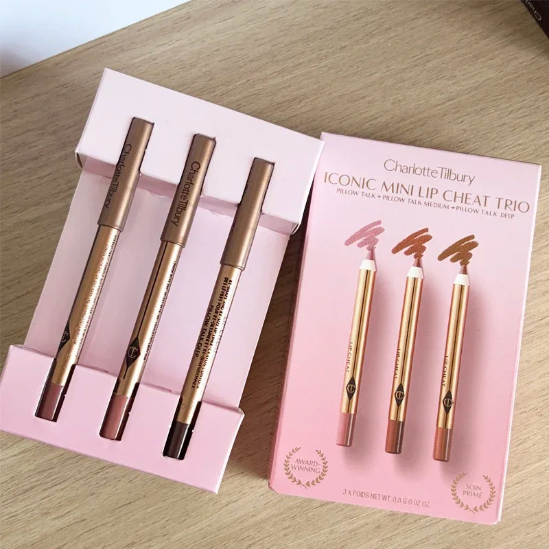 Charlotte Smooth lip liner and lipstick set by Tilbury Cosmetics for easy application and a polished makeup look