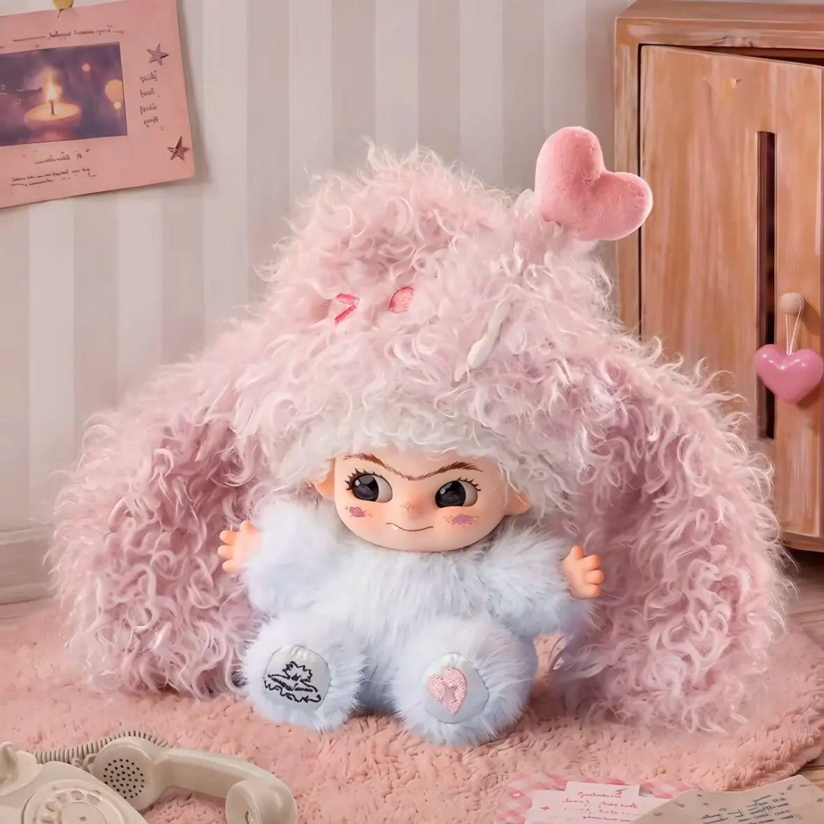 Wakuku V5 Whimsy Activated Series vinyl plush pendant doll blind box toy by HSF Marketplace