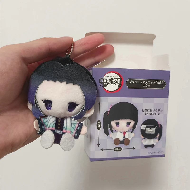 Demon Slayer Kimetsu No Yaiba Pearl Velvet Plush Pin Blind Box Vol 2 mini collectible by HSF Marketplace