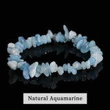 Wholesale 5-8mm Natural Stone Chips Tiger Eye Agates Crystal Gravel Stretch Bracelets Bohemian Women Reiki Heal Jewelry Gifts