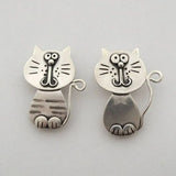 Cute cat earrings, holiday jewelry for women's holiday