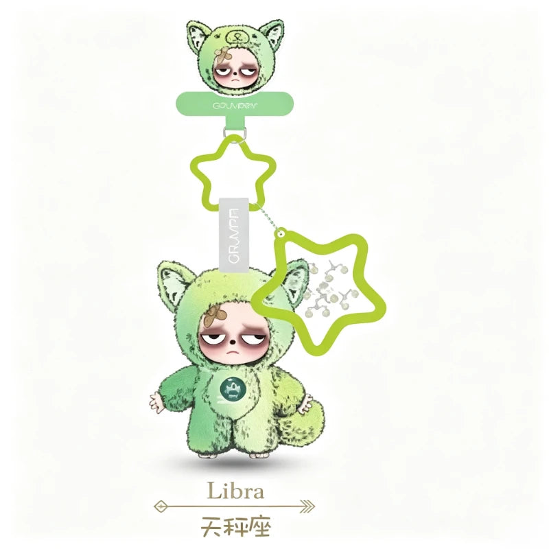 Sleepless Grumpipi V3 When Stars Align blind box mystery anime plush keychain doll pendant
