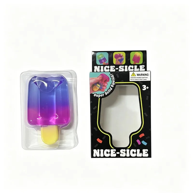 Needoh Nice-Sicle fidget toy by HSF Marketplace, colorful popsicle-shaped sensory toy for stress relief and focus