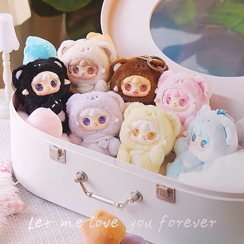 Yooki 4th Generation Small Bear Series plush doll keychain backpack pendant blind box collectible figure