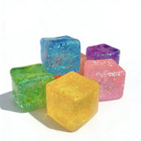 Ice cube shaped fidget toy by HSF Marketplace for stress relief and sensory play