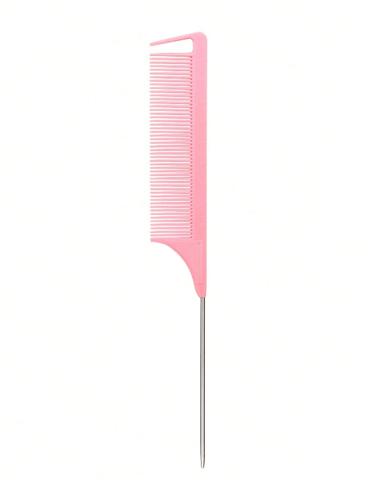 Stainless steel pointed tail hair comb from HSF Marketplace, ideal for styling real hair wigs and detailed hair styling tasks.