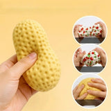 ASMR  Peanut Squishy Crunchy Building Block Stress Ball Squeeze Handmade Squeeze Ball Buttery-Soft Feel Fidget for Party Gifts