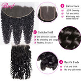 8-24" Burmese Pixie Curly Bundles With HD Lace Closure Human Hair Bundles Deal Vietnamese Raw Hair Bundles Spiral Curly Hair