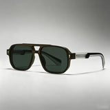 Vintage square sunglasses for men and women with UV400 protection by HSF Marketplace