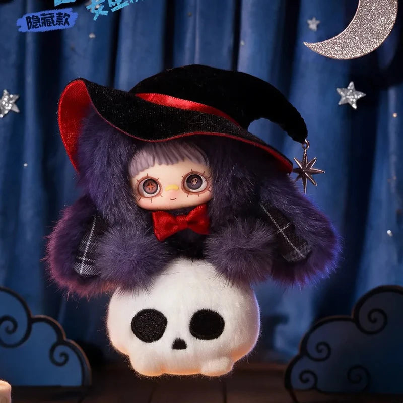 Maymei Let the Haunting Begin vinyl plush keychain blind box anime figure pendant in Halloween design