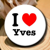 Kpop YVES soft button pins, cute LOONA fan accessories by HSF Marketplace
