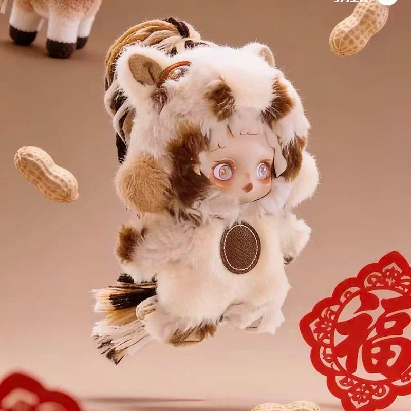 POP MART LABUBU Have A Good Run Series vinyl plush pendant collectible figure mystery blind box toy