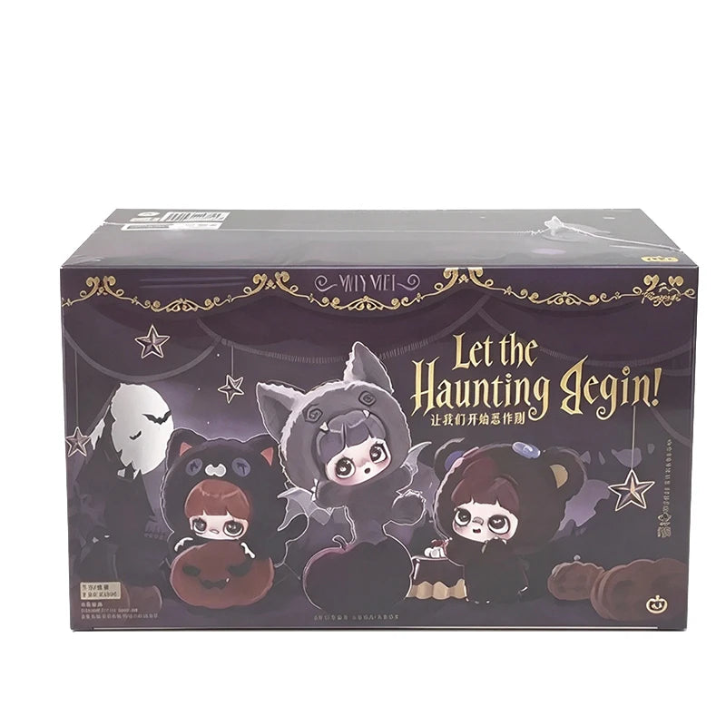 Maymei Let The Haunting Begin blind box vinyl plush keychain Halloween anime figure pendant
