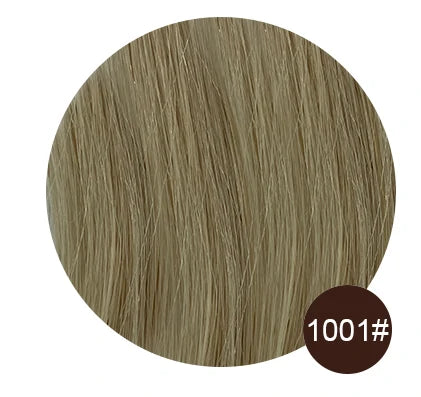 7-piece clip-in human hair extensions, natural straight Remy hair weft in 12–26 inch lengths by HSF Marketplace
