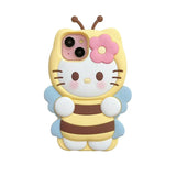Hello Kitty bow 3D cartoon soft silicone phone case for iPhone by HSF Marketplace