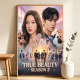 True Beauty Korean drama poster wall art for home decor, K-Culture merch by HSF Marketplace