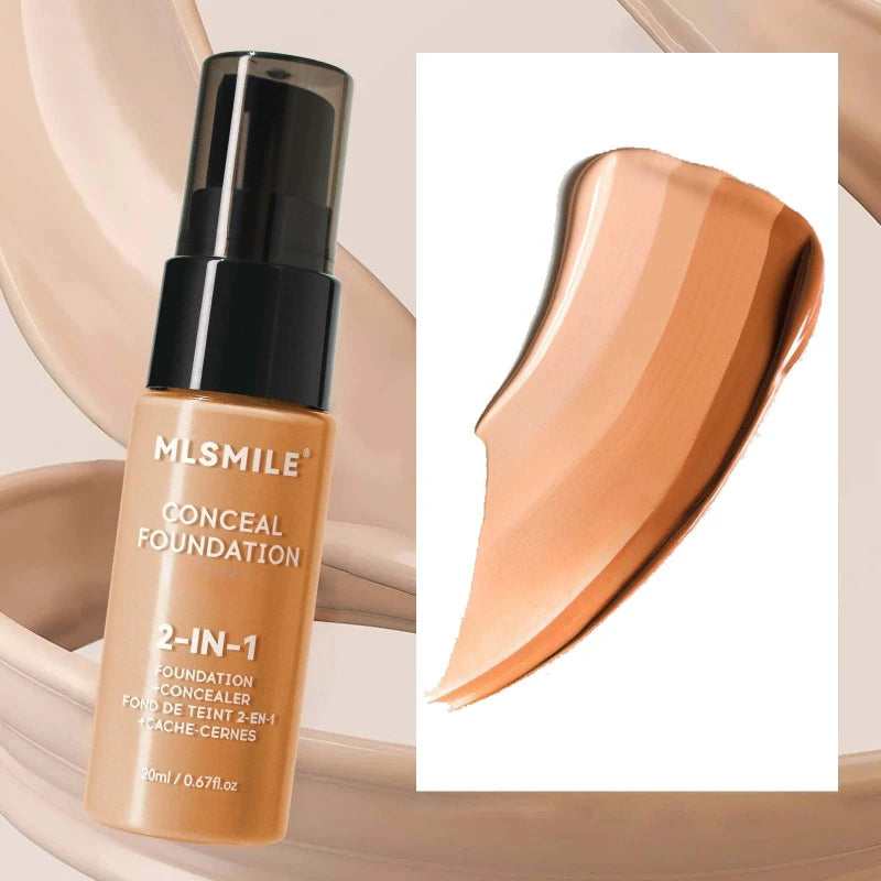 HSF Marketplace oil-control matte BB cream foundation, waterproof liquid full-coverage concealer makeup