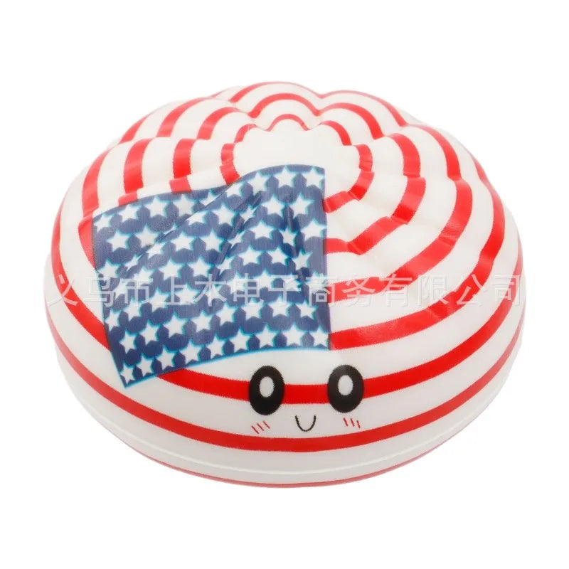 @@@@NEW Soccer Cup Event Souvenir  Styles Country Flag Squishy Toy Soft Squeeze Stress Relief Fidget Toy Football Fans Gifts