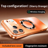 MagSafe compatible luxury glass phone case for iPhone 18 and 17 Pro Max by HAIRSOFLY SHOP