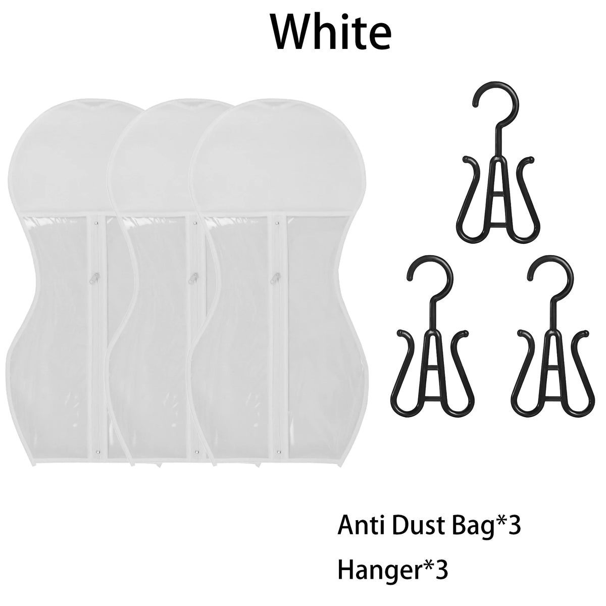 Wig Storage Portable Wig Bags Storage With Hanger Hair Extension Holder For Styling Wig Storage Bags Wig For Home & Travel
