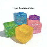 Ice cube shaped fidget toy for stress relief and sensory fun by HSF Marketplace