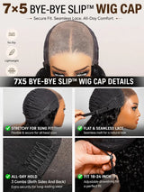 Short curly bob human hair wig with pre-plucked lace closure by HSF Marketplace