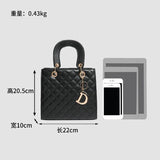 Luxury PU leather casual crossbody bag for women, large capacity designer tote with shoulder strap, ideal for travel and everyday use.