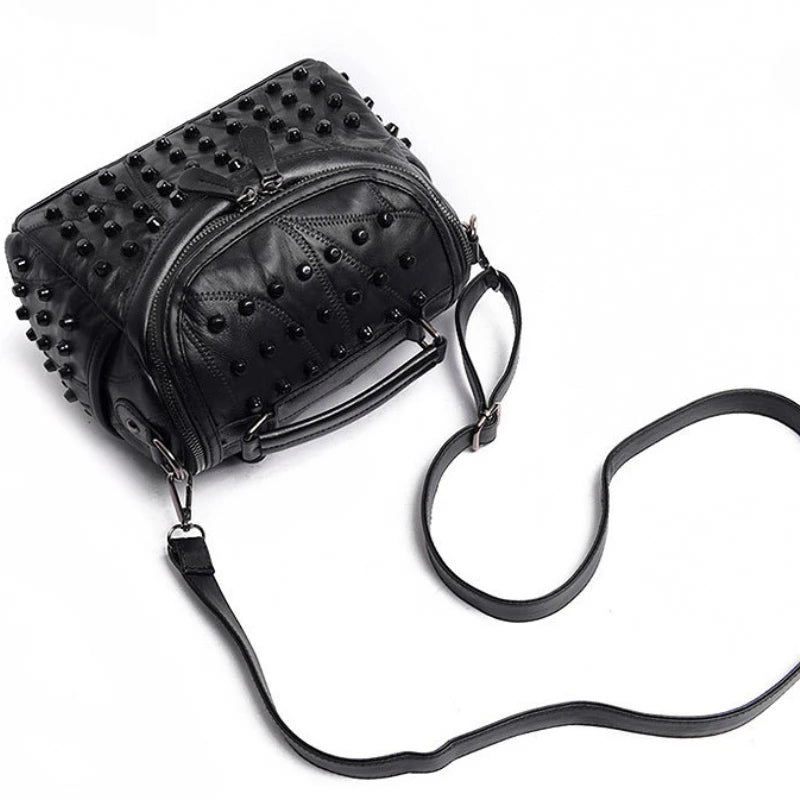 Genuine leather women’s messenger bag in a stylish, durable design by HSF Marketplace