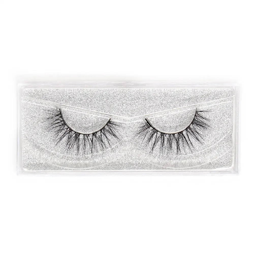 AMAOLASH False Eyelashes Lashes Crisscross High Volume Natural Long Free Mink Eyelashes Eyelash Extension Popular Lashes A04