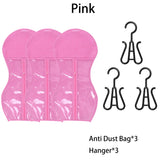 Wig Storage Portable Wig Bags Storage With Hanger Hair Extension Holder For Styling Wig Storage Bags Wig For Home & Travel