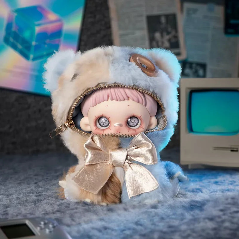TOPTOY MayMei Greedy Bear Series plush doll blind box collectible figure ornament