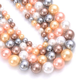Natural freshwater shell pearls jewelry making beads from HSF Marketplace for hair styling crafts