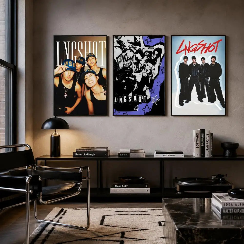 Kpop LNGSHOT poster by HSF Marketplace for stylish wall decor in any room