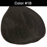 HSF Marketplace clip-in Brazilian human hair extensions, straight natural #4/27 highlight, 16-26 inches