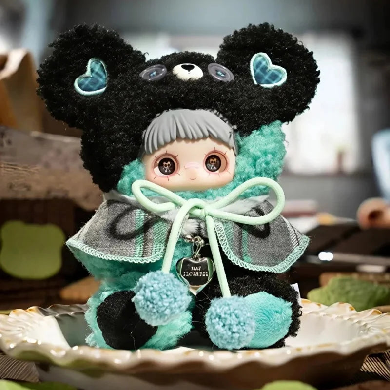 Maymei Tiny Bear Cookie Series blind box mystery box collectible bear figure desktop ornament plush toy