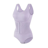 Women’s high waist tummy control full body shaper with hooks and adjustable fit, plus size body slimmer girdle