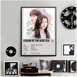 The Legend of The Blue Sea poster, K-Culture wall art for modern home decor by HSF Marketplace