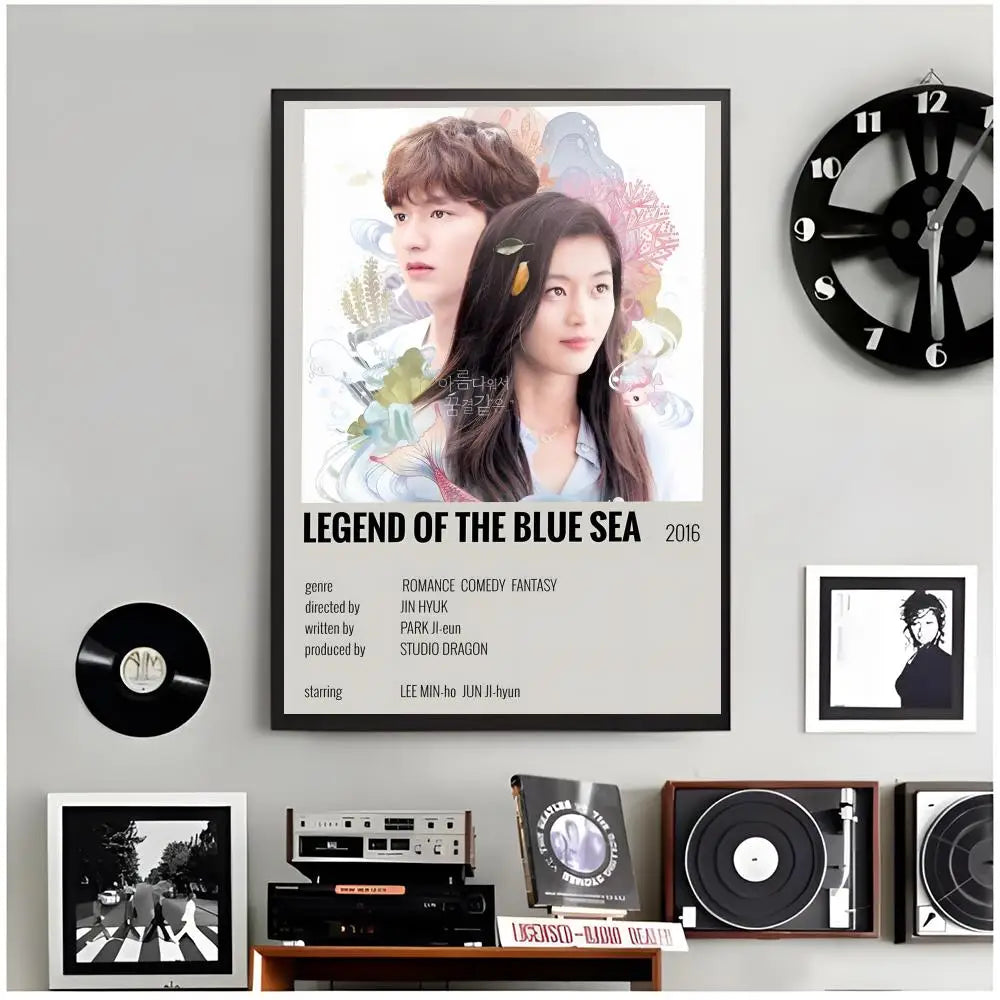 The Legend of The Blue Sea poster, K-Culture wall art for modern home decor by HSF Marketplace