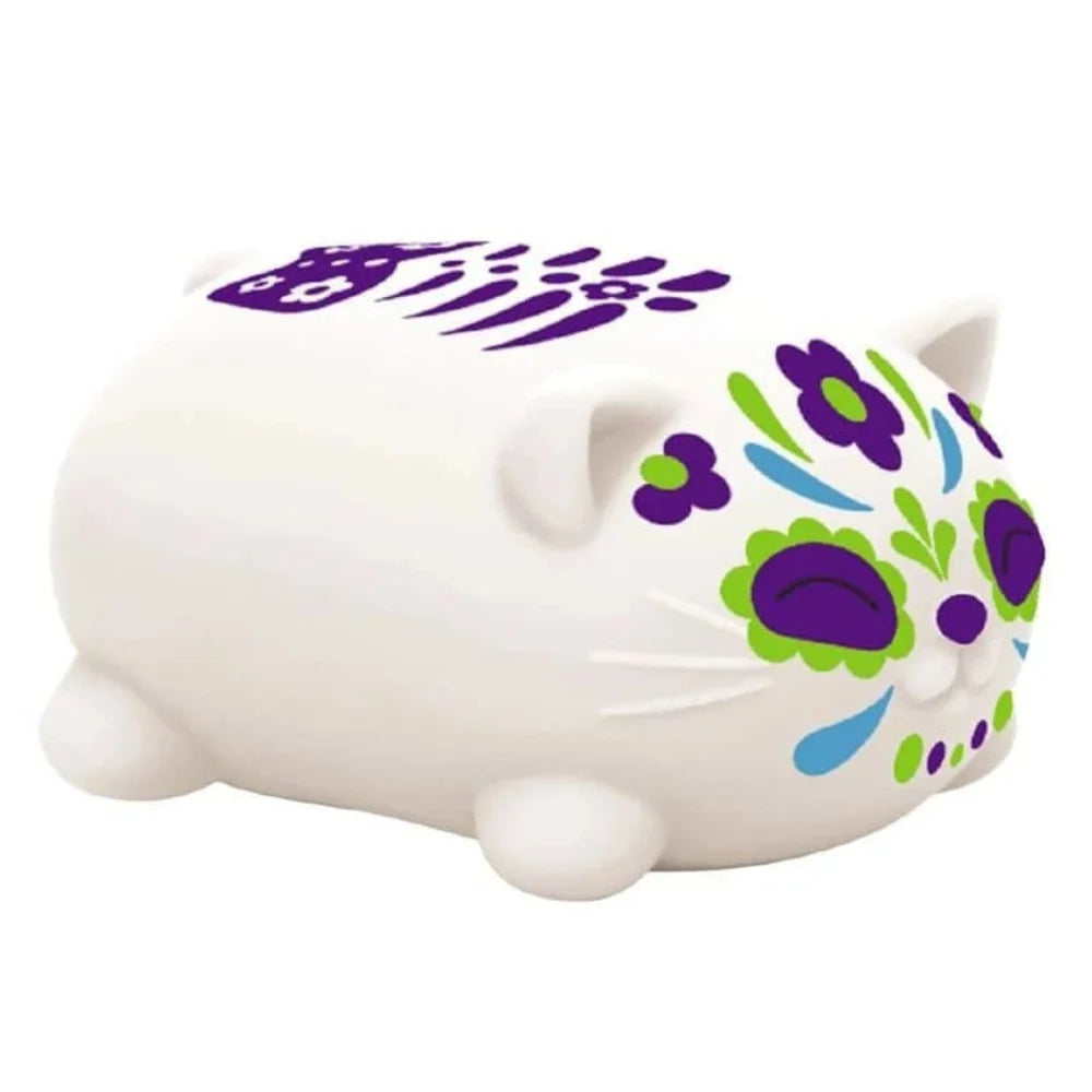 NeeDoh Sugar Skull Cats and Nice Cube squishy sensory toys by HSF Marketplace for stress relief