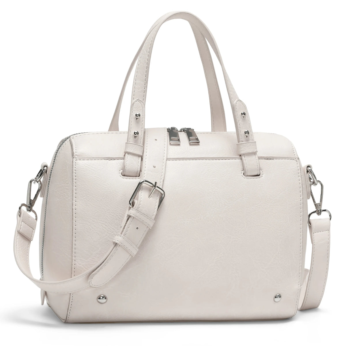 Women's faux leather crossbody shoulder bag with adjustable strap by HSF Marketplace