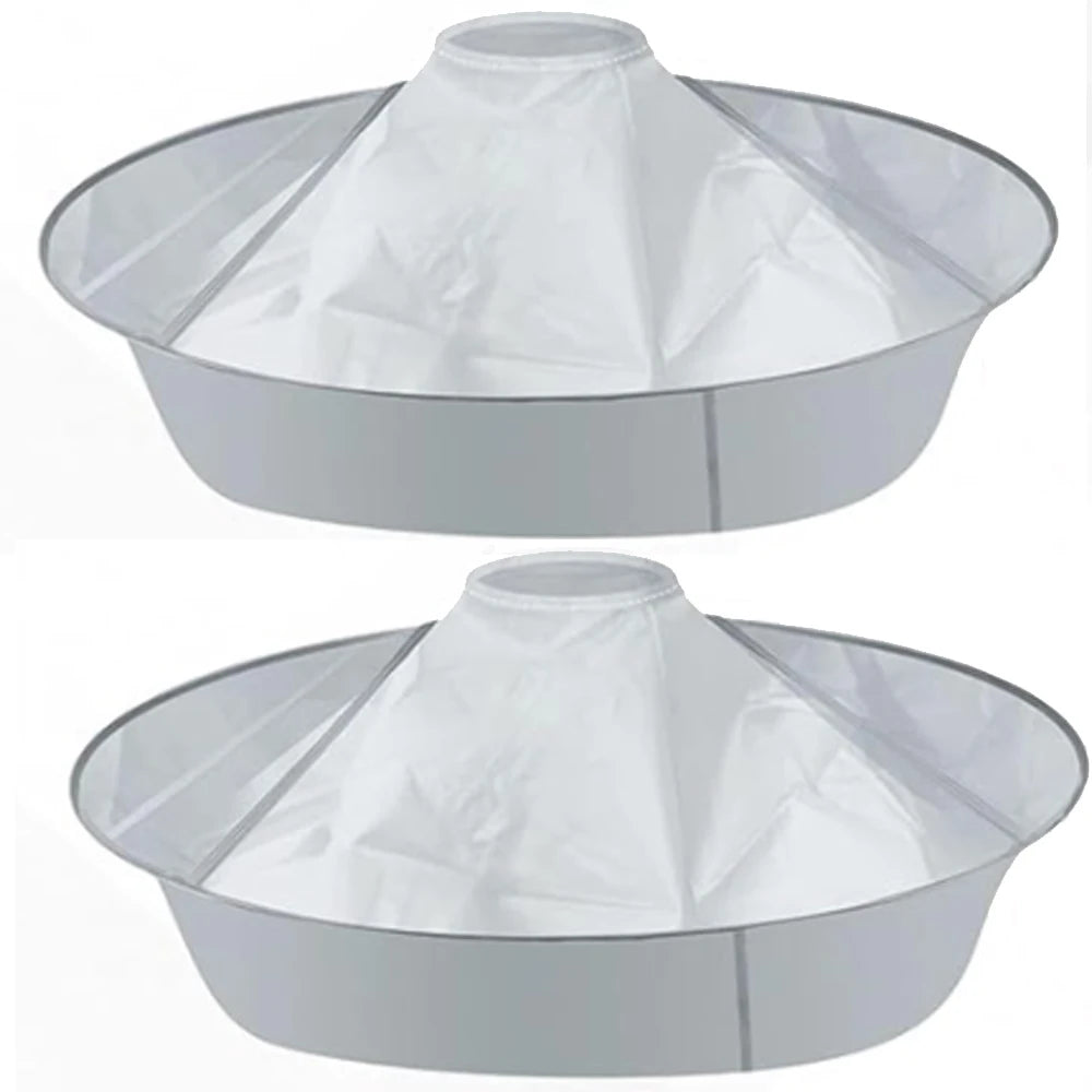 Waterproof Haircut Cape Umbrella, Portable Hair Clippings Catcher for Adults ,Reusable Hairdressing Cloak,Trimming/Coloring