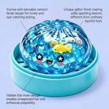 Ocean Halloween Ghost DumplingsToy Soft Slow Resilience Squishy Toy Fidget with Steamer Steamed Stuffed Bun Squishy Pinch Le