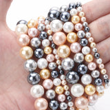 Natural freshwater shell pearls beads for jewelry making, HSF hair styling tools product image