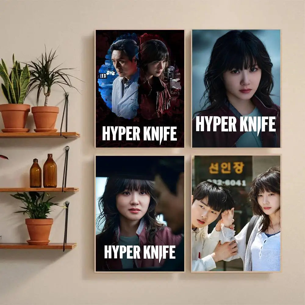 Korean drama H-Hyper Knife poster wall decor, K-culture merch by HSF Marketplace